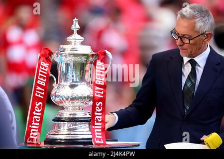 16th April 2022, Wembley Stadium, London England: FA Cup semi-final ...