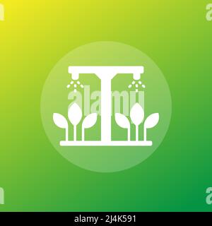 irrigation system for watering plants icon Stock Vector Image & Art - Alamy