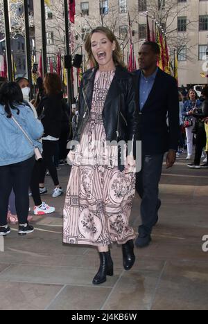 NEW YORK, NY- April 15: Savannah Guthrie seen in New York City on April 15, 2022. Credit; RW/MediaPunch Stock Photo