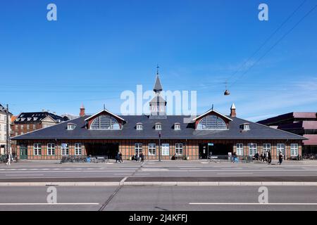 Østerport Station, designed by Heinrich Wenck (1897); Copenhagen, Denmark Stock Photo