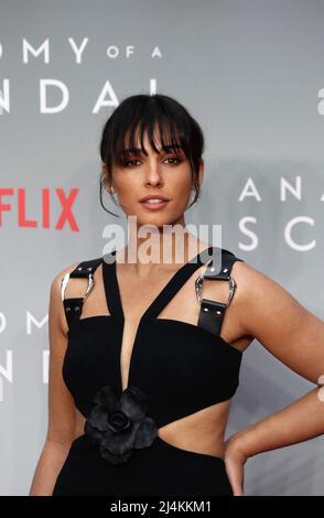 Naomi Scott attends the World Premiere of 