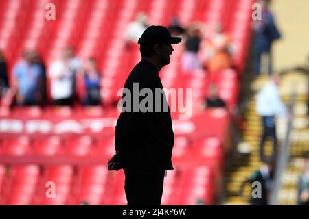 Manager of Liverpool, Jurgen Klopp silhouette - Manchester City v ...