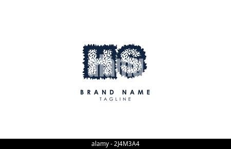 Alphabet letters Initials Monogram logo SH, HS, S and H Stock Vector