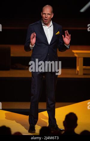 Mark Rutte, Prime Minister of the Netherlands during the Invictus Games opening ceremony at Zuiderpark the Hague, Netherlands. Picture date: Saturday April 16, 2022. Stock Photo