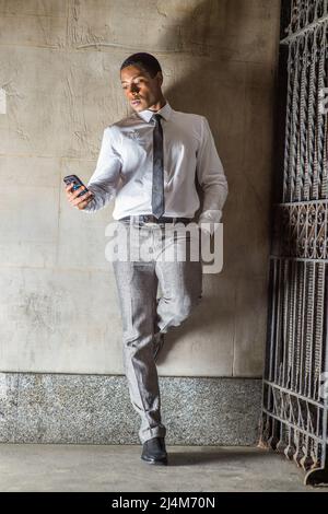 Wearing White Shirt Black Tie Gray Stock Photo 177389063 | Shutterstock