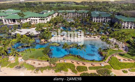 Grand Hyatt Kauai Resort and Spa, Koloa, Kauai, Hawaii, USA Stock Photo