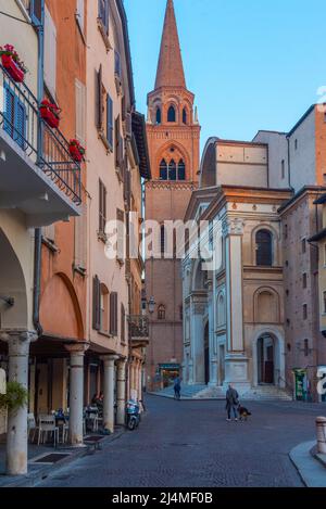 Mantua, Italy, September 24, 2021: Basilica di Sant'Andrea in Mantua, Italy. Stock Photo
