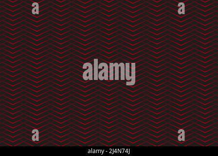 Red line geometric shapes on the black ground, minimal abstract background, red color gradient, geometric line pattern backdrop Stock Vector