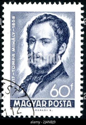 Old Hungarian postage stamp with portrait of Lenin Stock Photo - Alamy