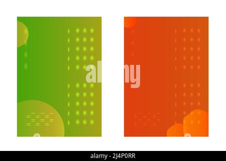 Abstract background green shape hexagon wallpaper template vector illustration Stock Vector