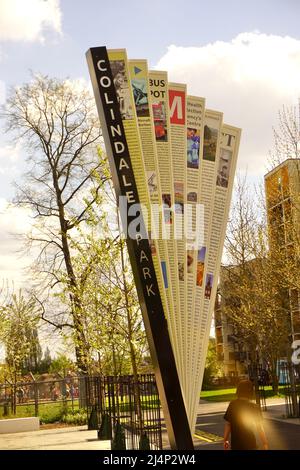 Colindale Avenue, London, United Kingdom Stock Photo