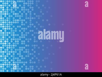 Digital background, Pattern of QR code, polka dots. Stock Vector