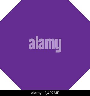 Flat banner, button template shape with corner effect. Stock vector illustration, clip-art graphics Stock Vector