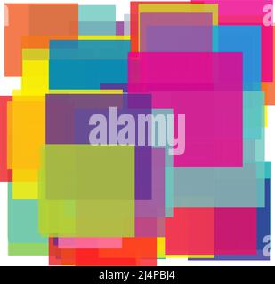 Random Array Rectangles Random rectangles structure vector composition, pattern. Stock vector ...