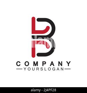 letter B logo vector, letter B business logo,Modern unique creative B logo design, Minimal B initial based vector icon. Stock Vector