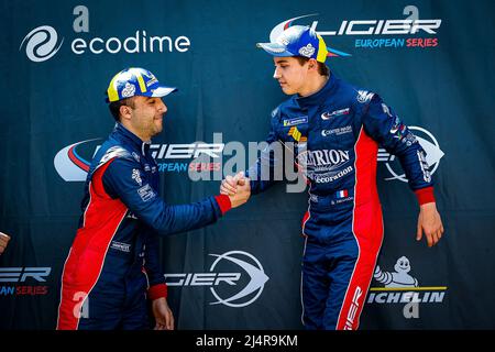 HENRION Gillian (fra), Team Virage, Ligier JS P4, portrait during the 2022 Ligier European Series on the Paul Ricard circuit, Le Castellet, France from April 15 to 17 - Photo Paulo Maria / DPPI Stock Photo