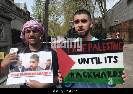 Ahmad Manasra, who has been in prison since age 13 after being run over by an Israeli patrol vehicle and left bleeding on the ground in 2015. Stock Photo