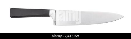 chef knife path isolated on white Stock Photo