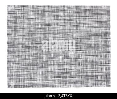 plastic table napkin path isolated on white Stock Photo