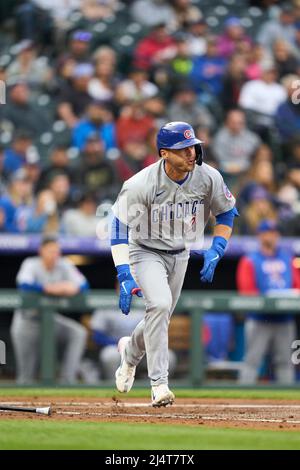 August 3 2021: Colorado Rockies outfielder Connor Joe (9) before the game  with the Chicago Cubs and the Colorado Rockies held at Coors Field in  Denver Co. David Seelig/Cal Sport Medi(Credit Image