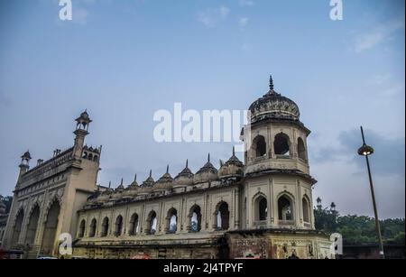 Bara Imambara or Asfi Imambara is a famous landmark in Lucknow India created by Nawab of Awadh Asaf Ud Daula Stock Photo