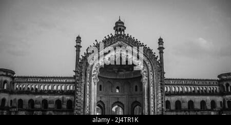 Rumi Darwaza also known as Turkish gate In Lucknow is an an ancient Awadhi architecture fort in India Stock Photo