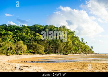 Kingfisher Bay on Fraser Island's west coast. Queensland, Australia. Stock Photo