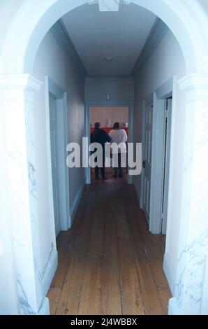 Interior of the historic Morris Jumel Mansion in New York City Stock ...