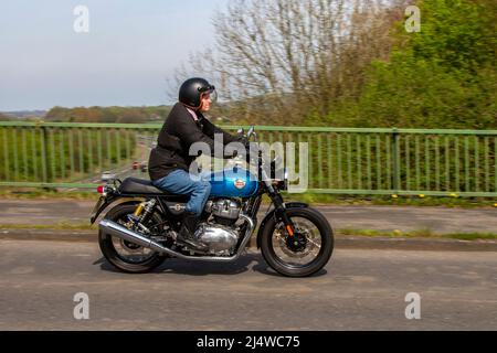 Int 650 Rider 2021 Royal Enfield Interceptor INT 650 E5, a modern twin-cylinder ...