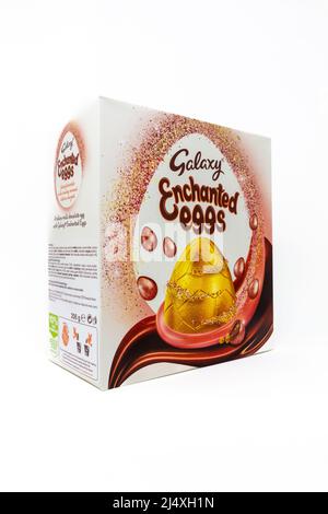 Galaxy Enchanted Eggs Chocolate Large Easter Egg Stock Photo