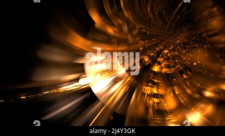 High-speed data transmission technology. Hosting transmission of data packets. Data technology background Big data visualization. Flow of data cable. Stock Photo