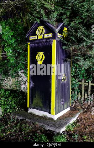 aa phone box 573 Garrowby nr Stamford Bridge Yorkshire England UK ...