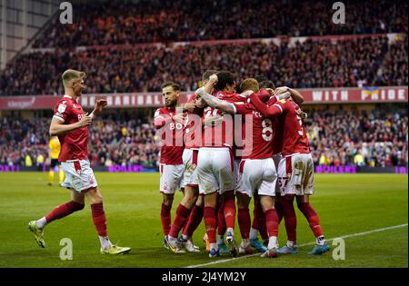 Jack Colback #8 of Nottingham Forest during the game Stock Photo - Alamy