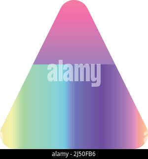 flat holographic seal illustration Stock Vector Image & Art - Alamy