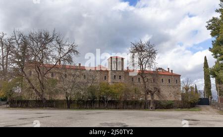 Agia Lavra (Holy Lavra) monastery near Kalavryta, Achaea, Greece. Stock Photo