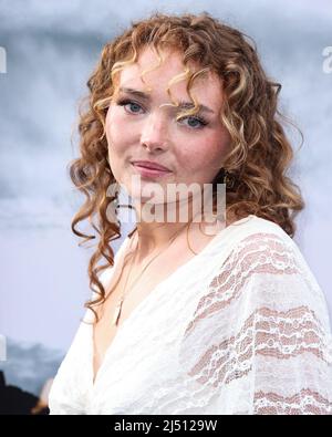 HOLLYWOOD, LOS ANGELES, CALIFORNIA, USA - APRIL 18: Rebecca Ineson arrives at the Los Angeles Premiere Of Focus Features' 'The Northman' held at the TCL Chinese Theatre IMAX on April 18, 2022 in Hollywood, Los Angeles, California, United States. (Photo by Xavier Collin/Image Press Agency) Stock Photo