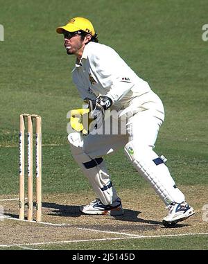 File photo dated 29-10-2002 of wicketkkeeper Ryan Campbell. Netherlands head coach Ryan Campbell is in hospital after suffering a heart attack over the Easter weekend. Issue date: Tuesday April 19, 2022. Stock Photo
