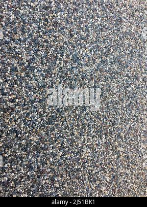 Background made of multicolored pebbles in near plan Stock Photo