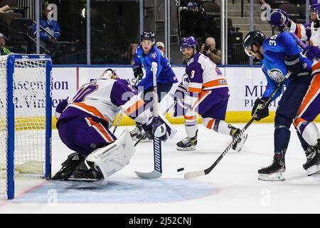 Echl Orlando Solar Bears Goalie Brad Barone Season worn jersey