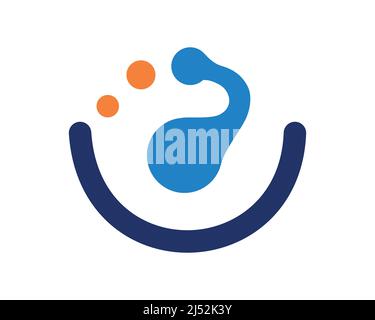 Simple Connection and Communication Symbol Stock Vector