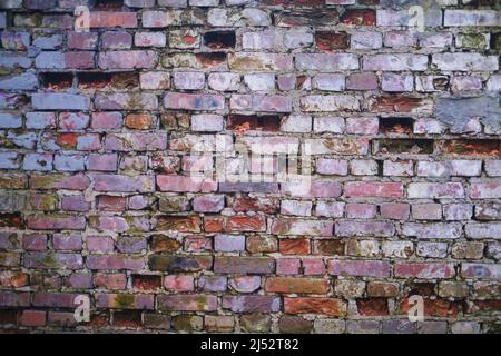 Old brick wall background, brick wall texture, structure. Stock Photo