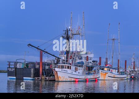 fishing boats, Steveston, Richmond, British Columbia, Canada Stock Photo