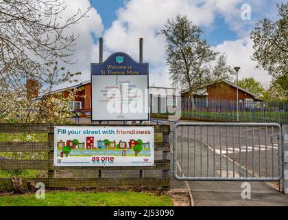 St. Thomas More RC School in Redditch Worcestershire England