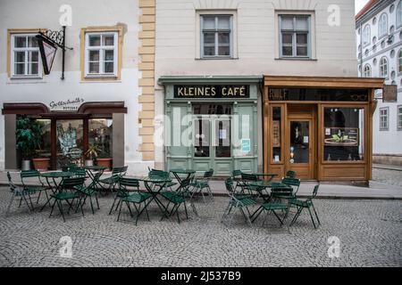 cafe Vienna , Austria Stock Photo