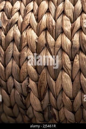 A jute cloth knitted beautifully Stock Photo