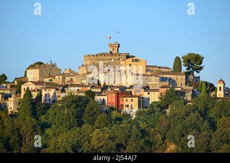 Grimaldi Castle, France, Alpes-Maritimes, Cagnes-Sur-Mer Stock Photo