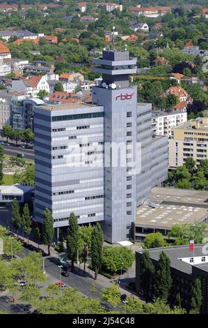 RBB broadcasting house in Berlin, Germany, Berlin Stock Photo