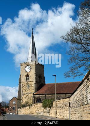 Roman Catholic Church of St Leonard and St Mary a grade II* listed building in Malton North Yorkshire England Stock Photo