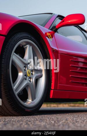 Ferrari 512 TR Stock Photo