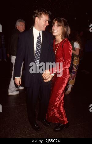 Sandra Bullock and Tate Donovan at the Wrestling Ernest Hemingway ...